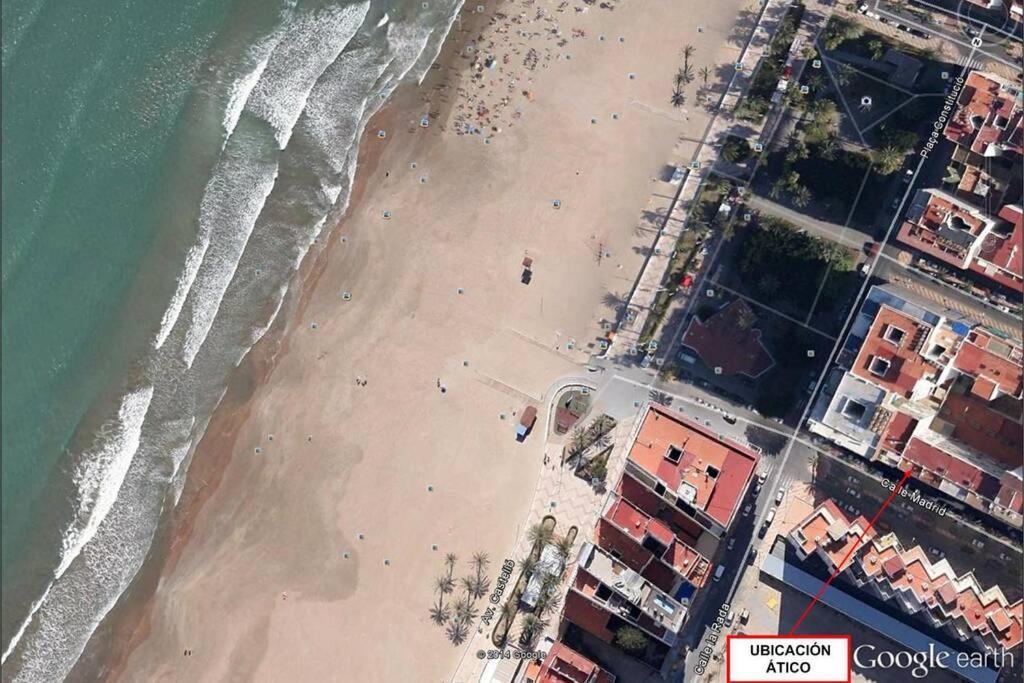 Ático a 100 metros de la playa Cullera Exterior foto
